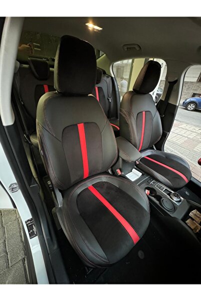 AKINCI غطاء مقعد السيارة الخلفي لفورد فوكس 2019-2025 - قطعتين - غطاء مقعد الس...