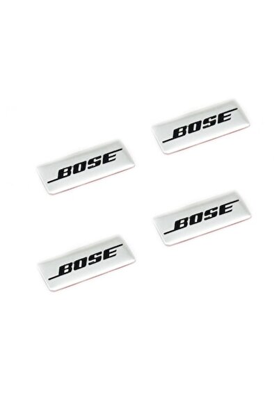 Bose Set embleme pentru difuzor auto, 4 bucăți/set, metalice