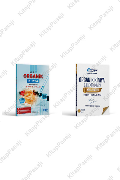 Çap Yayınları Oktet Yayınları AYT Organik Kimya Elektrokimya ve AYT Organik K...