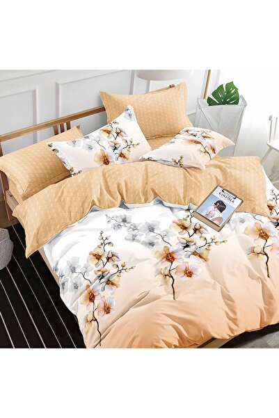 Talis Lenjerie de pat dublă cu elastic 180x200 Emma, ​​bumbac satinat