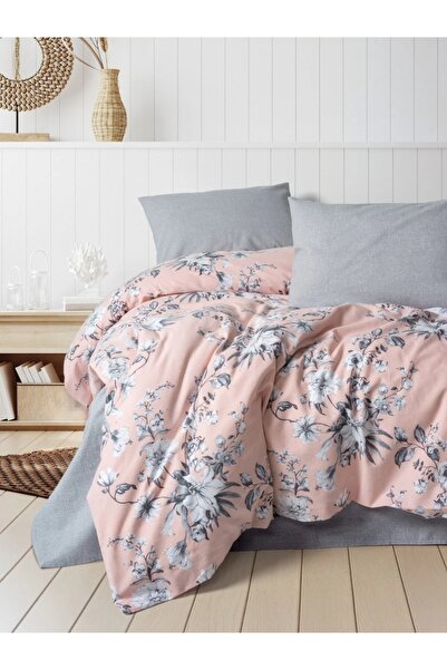 Talis Pink Plaid Double Bed Linen, 100% Cotton Flannel