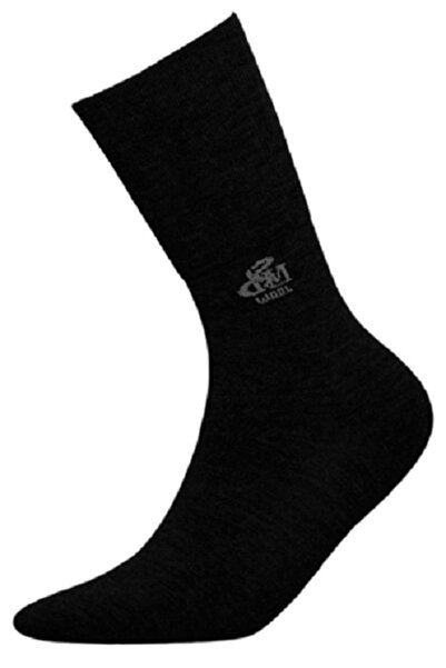 Deomed Diabetic socks, certified as a medical device, black wool, 39-42