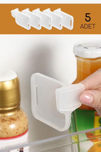 Nezih Case Refrigerator Door Shelf and Organizer Shelf Bottle Item Stabilizer...