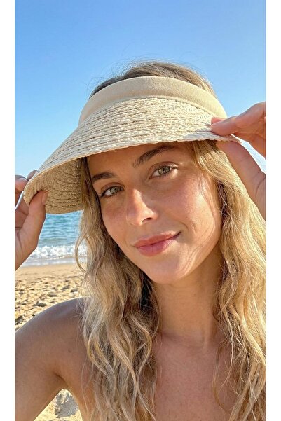 LAGRANZE Aura Sun Γυναικείο Ψάθινο Καπέλο με Γείσο