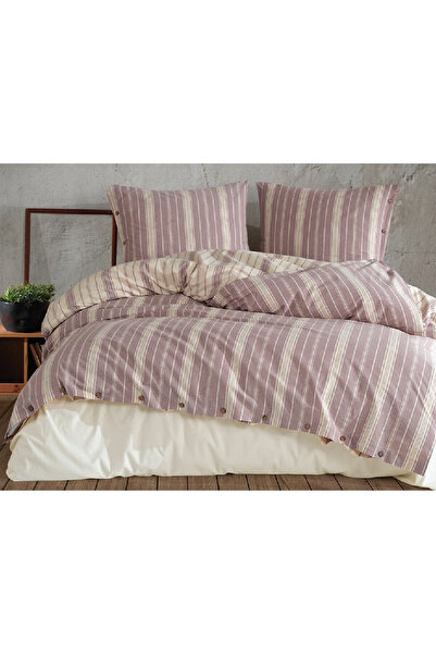 Talis Lenjerie de Pat Dublu Pardus Dry Rose, Bumbac 100%