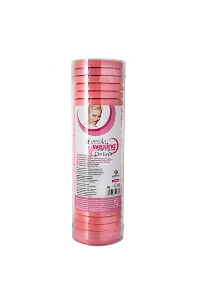 Alveola Titanium Rosa pink elastic wax, coins 500 g, art AW9066