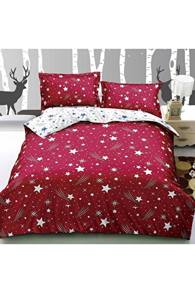 Talis Double Bed Linen with Elastic 180x200 Tipinio, Satin Cotton