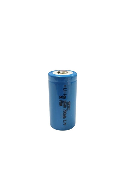 instatech Sertec 3.7v Li-ion 16340 - 700 Mah. 1c Şarjlı Pil