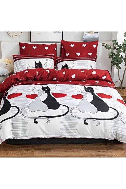 Talis Σεντόνια διπλού κρεβατιού με ελαστικό 180x200 Dara, σατέν βαμβάκι