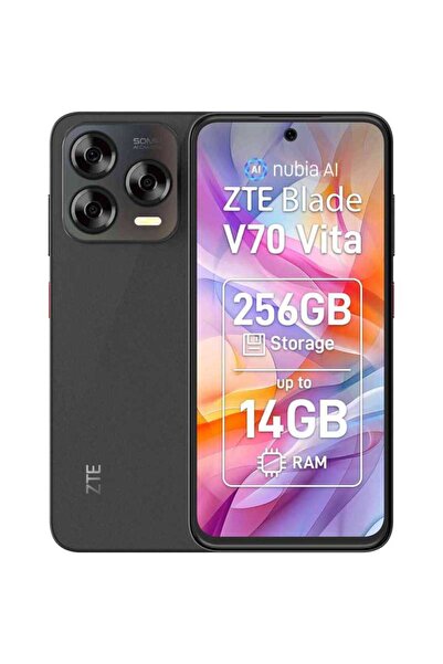 ZTE Telefon mobil Blade V70 Vita 4G Dual SIM 4GB RAM 256GB Stone Grey