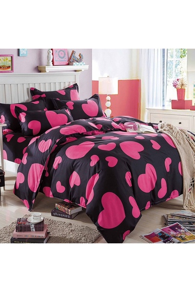 Talis Isla Double Bed Linen with Elastic 180x200, Satin Cotton