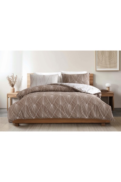 Talis Lenjerie de Pat Dublu Ravel Stone, Bumbac 100%