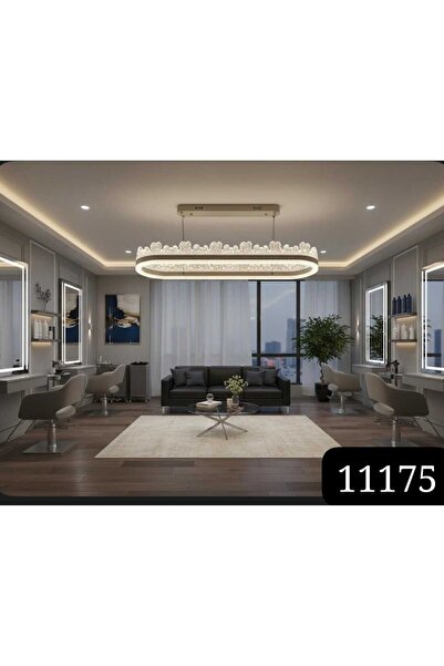 Kt ثريا LED ادوار + مستطيل