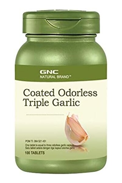 G.N.C Natural Brand Coated Odorless Triple Garlic