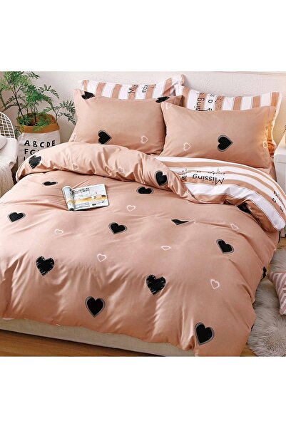 Talis Macy Double Bed Linen with Elastic 180x200, Satin Cotton