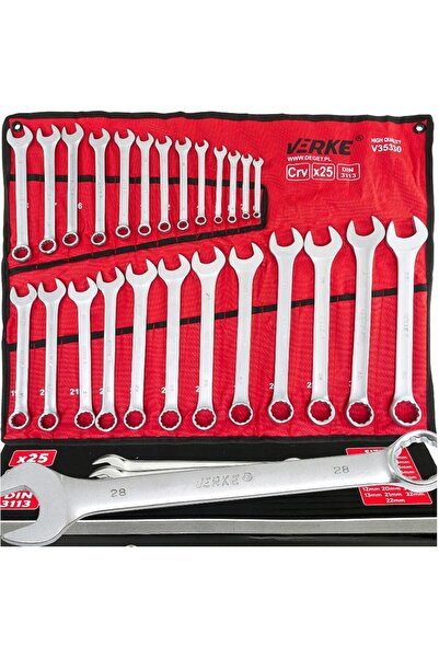 VERKE Combination wrenches 25pcs 6-32mm, V35330,