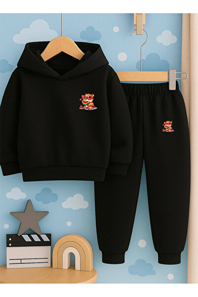 genosha Alt-Top Set Sweatshirt Tracksuit Kids Capybara Printed Daily Trend 3 ...