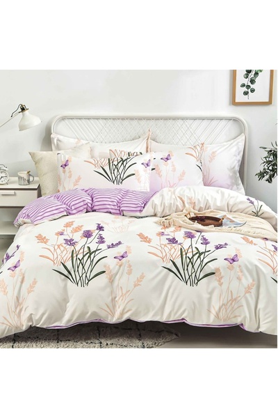 Talis Lenjerie de Pat Dublu Rayan, Bumbac Satinat