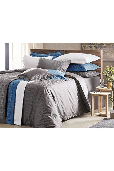 Talis VA Logo White King Size Double Bed Linen, Egyptian Cotton