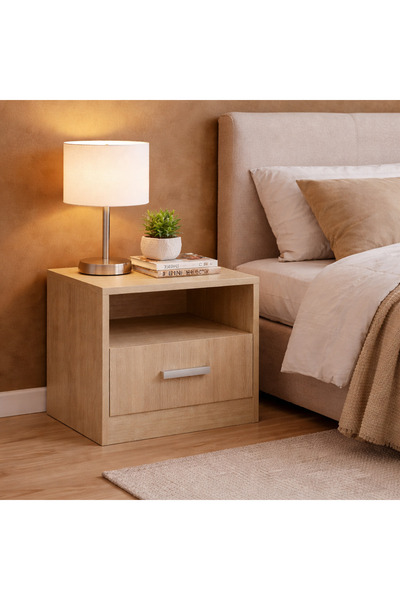 Sani Noptieră, Como 2, 45x35x38 cm, Stejar Sonoma