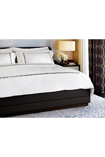 Talis Double Bed Linen Trio Black, Egyptian Cotton