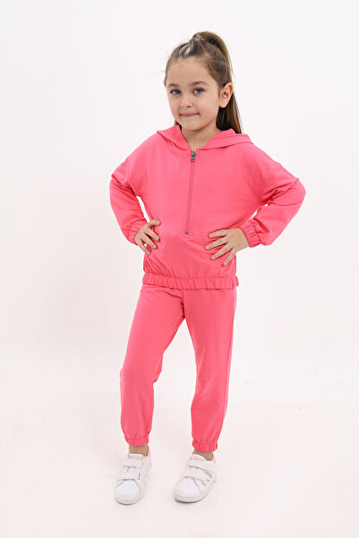 Toontoy Αγοράστε κοριτσίστικο σετ 2 τεμαχίων: Φούτερ με κουκούλα και φερμουάρ...