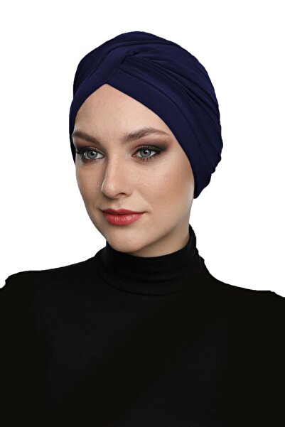 elysianfidan Turban instantanee pentru femei musulmane, cu bandă cu nervuri î...