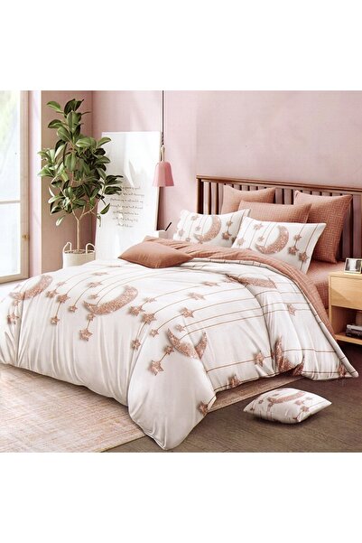 Talis Double Bed Linen with Elastic 180x200 Ramo 6 Pieces, Finet