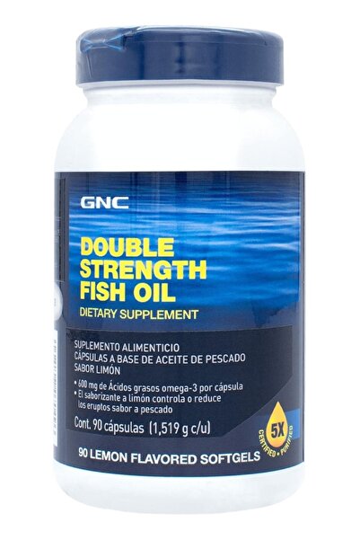 GNC Double Strength Fish Oil