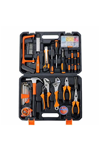 Generic 100pcs Home Repair Tool Set with Pliers Screwdrivers Hammer Wrench He...