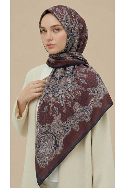 Karaca Eşarp Lavinia Patterned 120*120 cm Cotton Scarf