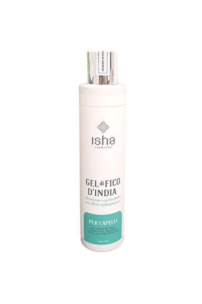 isha Gel pentru par cu ulei de cactus indian, 200ml,
