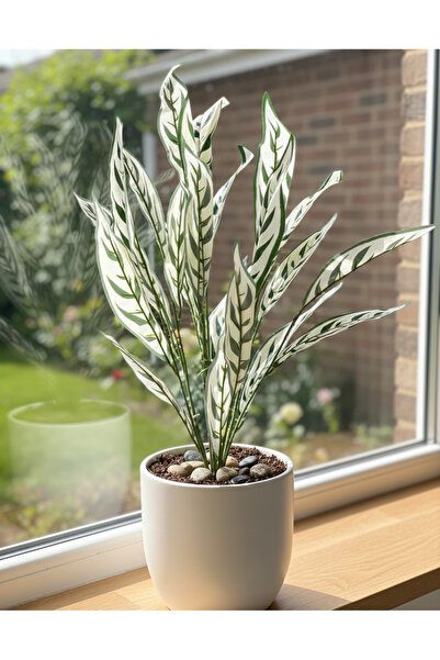 YASİMA Beyaz Yapay Starliçe 75 Cm Ev ve İş yeri Dekorasyon Önerisi