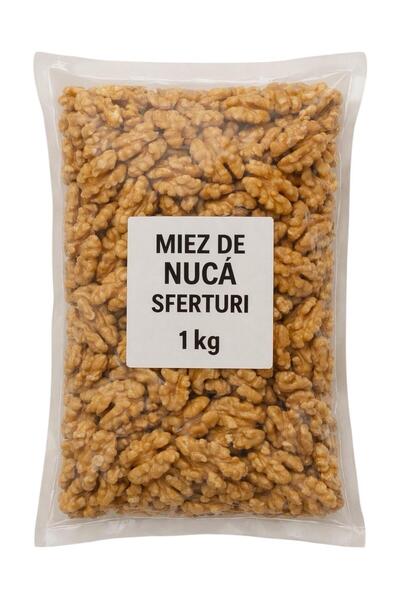 DRY Walnut kernels, vacuum-packed, 1 kg