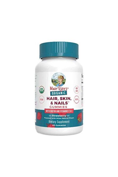 Maryruth's MaryRuth Organics Hair, Skin, and Nails Vitamins | Biotin Gummies ...