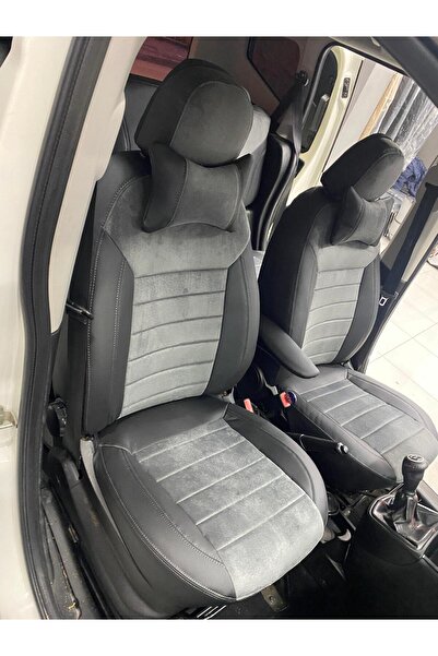 AKINCI غطاء مقعد خلفي لسيارة فيات فيورينو - قطعتين - غطاء مقعد السيارة