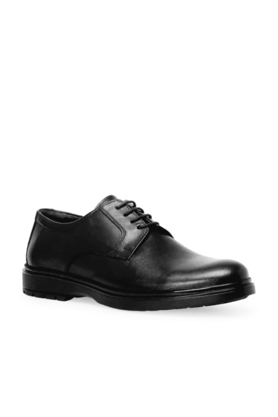İnci Meta 3Pr Black Leather Shoes