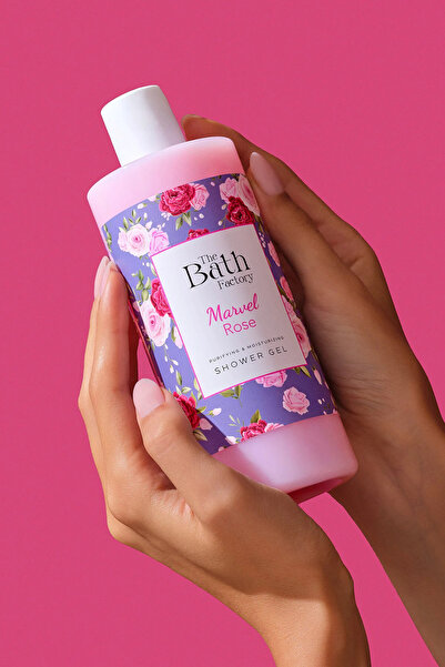 THE BATH FACTORY Marvel Rose Duş Jeli + Vücut Spreyi
