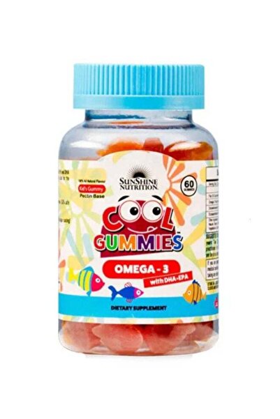 Sunshine Nutrition Cool Gummies Kids Omega3 With Dha/Epa 60'S