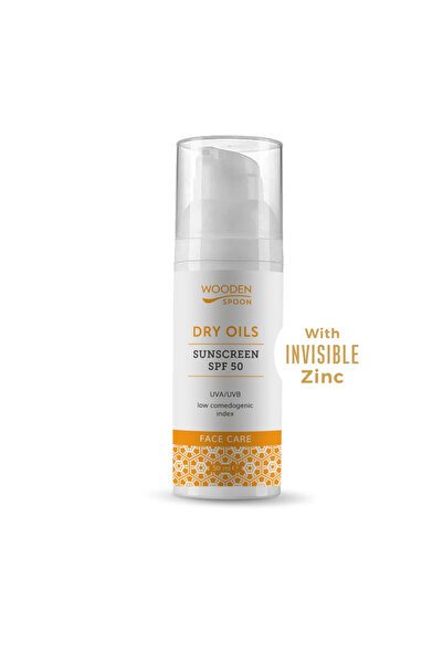 Wooden Spoon Sunscreen lotion for face, SPF 50, organic, 50ml,