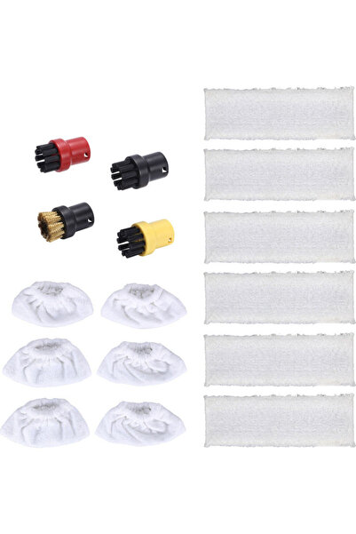 Generic طقم فوهات منظف البخار مكون من 16 قطعة