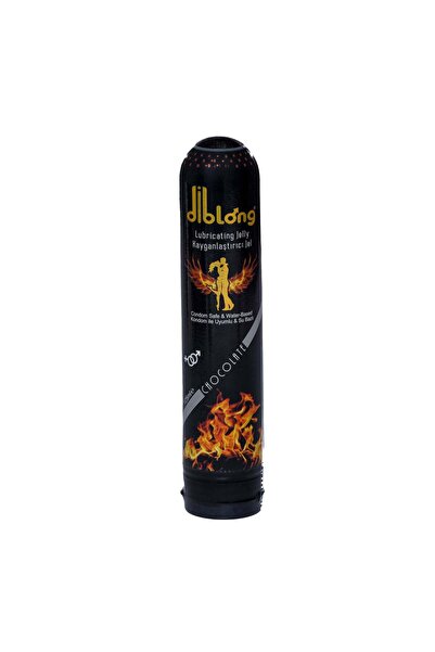 Diblong lubricant, thick texture, water-based and chocolate flavor, 125 ml