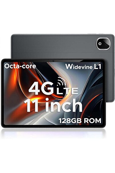 Doogee T10W Tablet, 4G LTE Tablet, 8000mAh Battery, 4GB+128GB/1TB TF Ice Blue