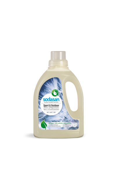 Sodasan ACTIV SPORT liquid bio detergent for sports equipment 750ml