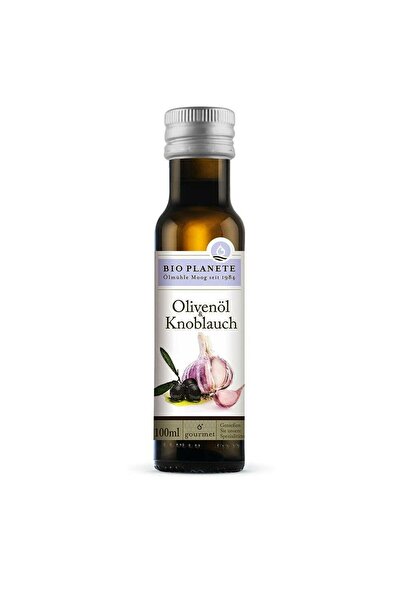 Bio Planete Organic extra virgin olive oil with garlic 100ml