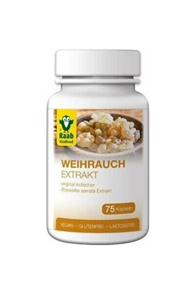 RAAB Frankincense extract 500mg, 75 vegan capsules