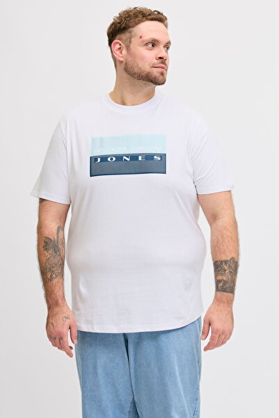 Jack & Jones Tricou cu imprimeu logo în mărime mare - Fusion