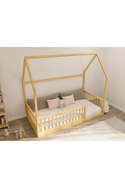 woodandmontessori Miray - Ay Işığı Çatılı Montessori Yatak