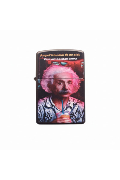 Otto Common Classic Metal Windproof Lighter - Zippo Style & Refillable 128