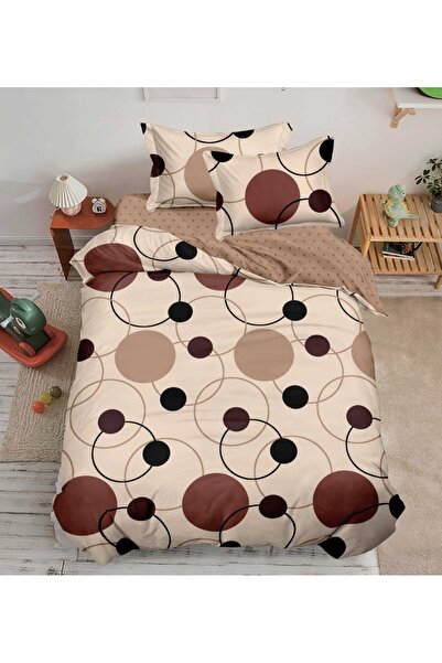 Talis Lenjerie de Pat 1 Persoana cu elastic 140x200 Vibe, Finet